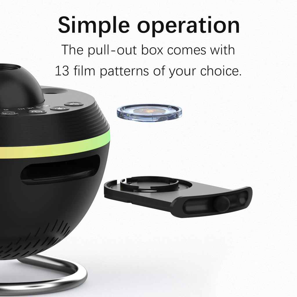 Planetarium Star Projector Pro – Black