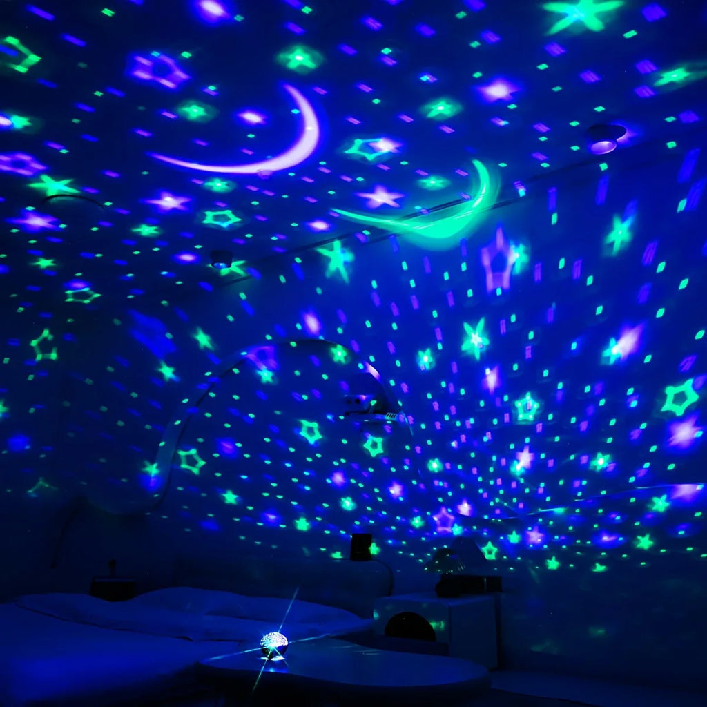 Starry Sky Moon Lamp Night Light